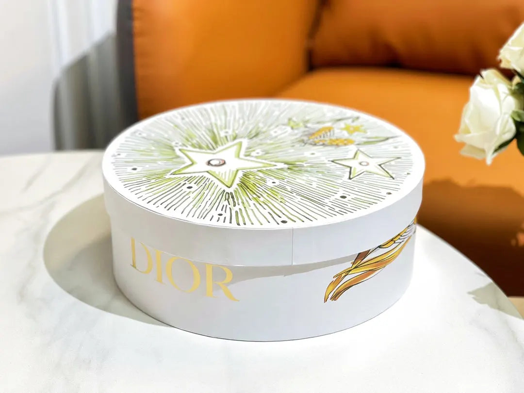 CHRISTIAN DIOR Set of 4 Dinner Plates (La Roue De La Fortune)