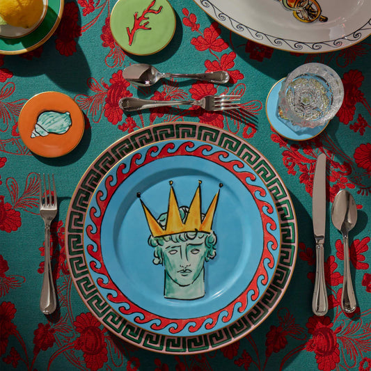 Ginori 1735 Il Viaggio di Nettuno Set of 4 Coasters by Luke Edward Hall